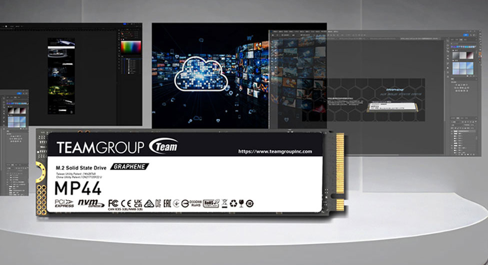 Team Group 4TB MP44 M.2 2280 NVMe SSD PCIe 4.0 Laptop, Desktop